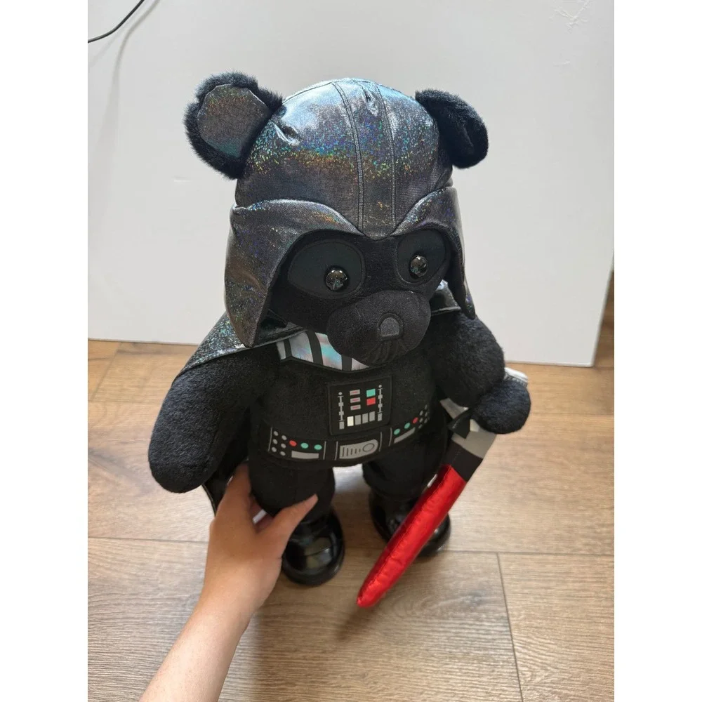 Build-A-Bear Star Wars Darth Vader Plush Bear with Helmet Cape Boots Lightsaber